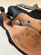 Christian Dior Shoes, Black Dior J'adior Slingback Microcannage Pumps (size 39.5)