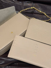 Louis Vuitton Bag, Taupe Epi Felicie Pochette Chain Wallet