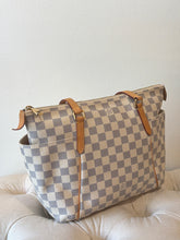 Louis Vuitton Bag, Azur Monogram Canvas Totally PM