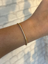 David Yurman 18k Gold & Pavé Diamond Flex Bracelet