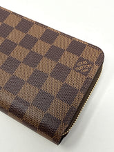 Louis Vuitton Damier Ebene Canvas Zippy Wallet