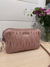 Miu Miu Bag, Blush Nude Vitello Lux Matelasse Double Zip Crossbody