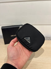 Prada Black Re-Nylon Small Zip-Up Wallet