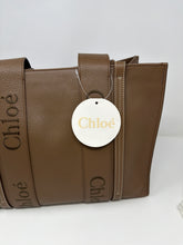 Chloé Bag, Brown Leather Medium Woody Tote Bag