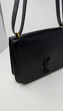 Saint Laurent Bag, Black Leather Medium Spontini Satchel