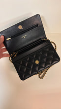 Chanel Bag, 2025 Black Caviar Leather Wallet on Chain Crossbody