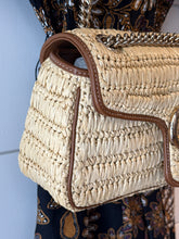 Gucci Bag, Gg Marmont Woven Medium Shoulder Bag