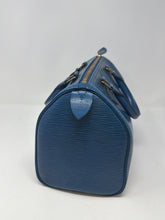 Louis Vuitton Bag, Toledo Blue Epi Leather Speedy 25 Bag