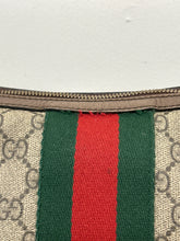 Gucci Bag, GG Supreme Monogram Web Ophidia Half Moon Hobo Crossbody