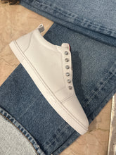 Christian Louboutin Shoes, White Fique A Vontade Sneakers (size 39)