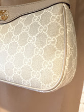 Gucci Bag, GG Beige Supreme Ophidia Small Crossbody Bag with Chain