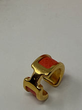 Hermés Orange Olympe Ear Cuff