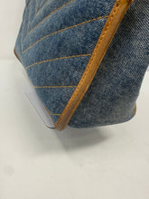 Saint Laurent Bag, Denim Suede Monogram Medium Niki Chain Satchel