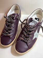 Golden Goose Burgundy Superstar Sneakers (size 40)