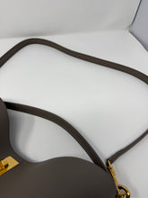 Celine Bag, Grey Supple Grained Calfskin Bucket 16 Bag