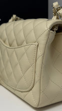 Chanel Bag, 2026 Cream Lambskin Quilted Leather Mini Square Flap Bag
