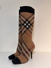 Burberry Shoes, Vintage Check 105 Sock Boots (size 37)