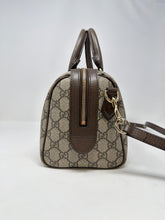 Gucci Bag, GG Supreme Monogram Web Small Ophidia Boston Bag