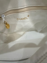 Chanel Bag, 1994 White Lambskin Leather Tassel Camera Crossbody