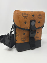 MCM Bag, Cognac Leather Small Aren Crossbody Bag