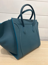 Celine Bag, Ocean Leather Medium Phantom Luggage Tote