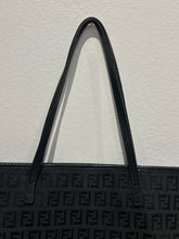 Fendi Bag, Black FF Zucca Canvas Small Tote