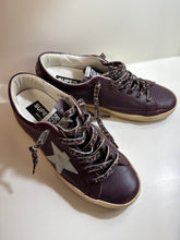 Golden Goose Burgundy Superstar Sneakers (size 40)