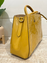 Louis Vuitton Bag, Gold Vernis Patent Leather Monogram Montaigne BB