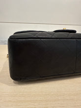 Chanel Bag, 2010 Black Lambskin Quilted Jumbo Single Flap Bag