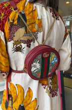 Gucci Bag, GG Supreme Monogram Web Flora Mini Ophidia Round Backpack