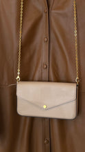 Louis Vuitton Bag, Taupe Epi Felicie Pochette Chain Wallet