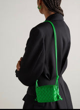 Bottega Veneta Bag, Green Loop Candy Intrecciato Leather Crossbody