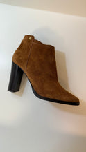Jimmy Choo Shoes, Carmel Suede Heeled Booties (size 41)