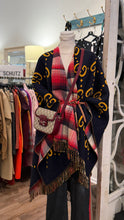Gucci GG Reversible Wool Poncho