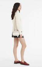 Longchamp Bag, Ecru Leather Le Pliage Xtra XS Vanity Bag