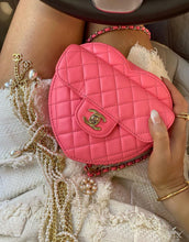 Chanel Bag, 2022 Pink Quilted Lambskin Large “In-Love” Heart Bag