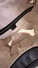Gucci Bag, Black Pebbled Calfskin Medium Soho Bowler Tote