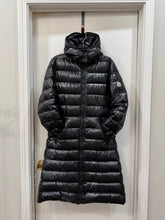 Moncler Black Moka Long Puffer Coat