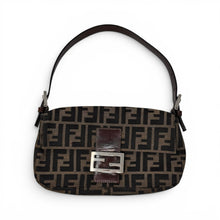 Fendi Bag, Tobacco Zucca Canvas Baguette