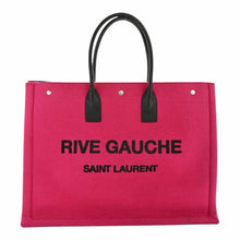 Saint Laurent Bag, Fuchsia Pink Wool Rive Gauche Tote