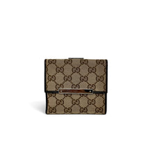 Gucci Brown Monogram Canvas Small Wallet