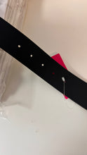 Gucci GG Gold Marmont Black Leather Belt (size 120)