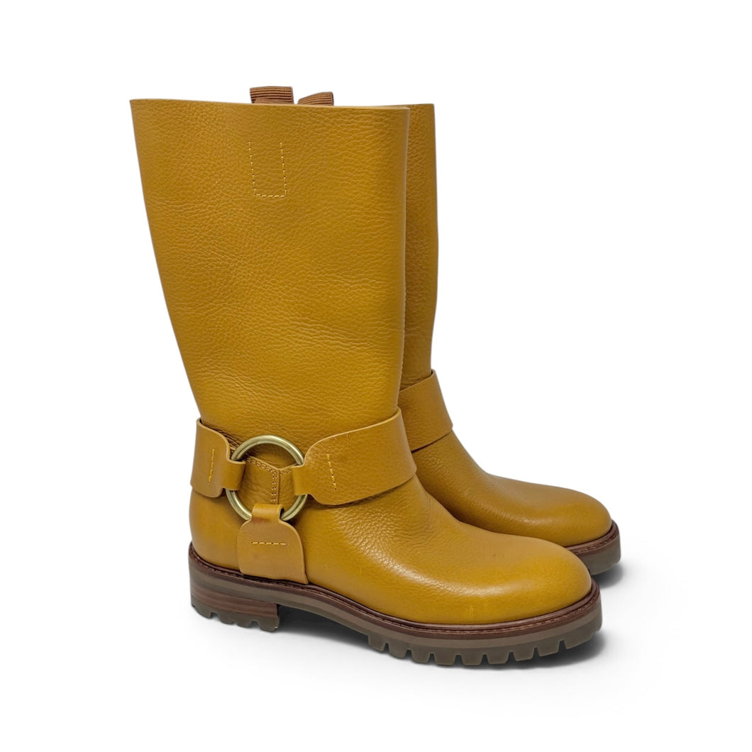 Pedro Garcia Shoes, Camel Leather Boots (size 36)