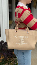 Chanel Bag, 2022 Beige Small Deauville NM Tote in Mixed Fibers