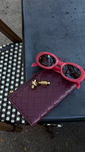 Celine Triomphe Milk Red Oval Sunglasses