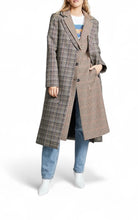 Monse Plaid Double Collar Coat
