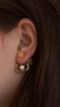 Christian Dior Peach Tribales Earrings