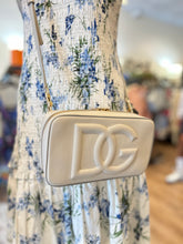 Dolce & Gabbana Bag, Off-White Leather Small 'DG' Camera Bag