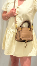 Chloé Bag, Nutmeg Pebbled Leather Mini Marcie Bag