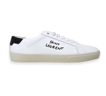 Saint Laurent Shoes, Court Classic Sl/06 Embroidered Sneakers (size 35.5)